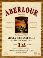Aberlour - Single Highland Malt Scotch Whisky 12 Year (750ml)