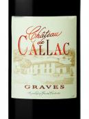 Ch De Callac - Rouge Graves 2019 (750)