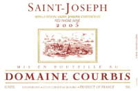 Domaine Courbis - St.-Joseph 2010 (750ml) (750ml)