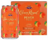 Crown Royal - Peach Tea (4 pack 12oz cans) (4 pack 12oz cans)