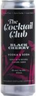 Albany Distilling Co. - The Cocktail Club Black Cherry Vodka & Soda (4 pack cans)
