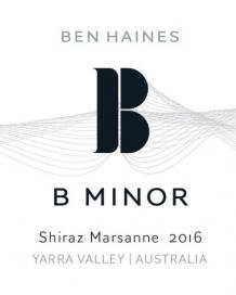 Ben Haines Wine Co - B Minor Shiraz/Marsanne 2013 (750ml) (750ml)