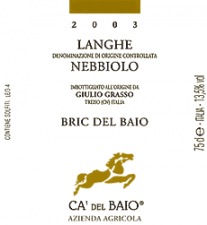 C del Baio - Nebbiolo Langhe 2022 (750ml) (750ml)