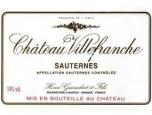 Ch�teau Villefranche - Sauternes 2019 (375ml)