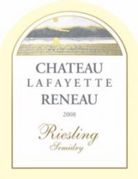 Chateau LaFayette Reneau - Semi Dry Riesling New York NV (750ml) (750ml)