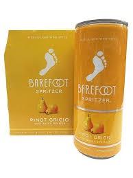 Barefoot - Spritzer Pinot Grigio NV (4 pack cans) (4 pack cans)