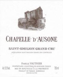 Chapelle d'Ausone - Saint Emilion Grand Cru 2005 (750ml) (750ml)