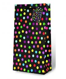Gift Bag - Polka Dots (2Bottle)