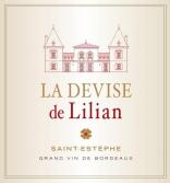 La Devise de Lilian - St.-Estphe 2017 (750)