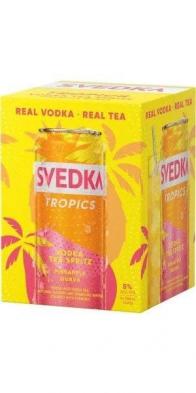 Svedka - Tropics - Pineapple Guava Vodka Tea Spritz (4 pack cans) (4 pack cans)