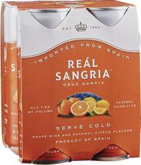 Cruz Garcia - Real Sangria NV (4 pack cans) (4 pack cans)