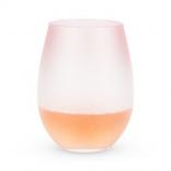 Stemless Wine Glass - Ombre Pink 0